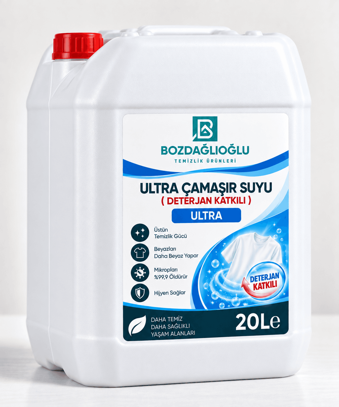 Ultra Çamaşır Suyu ( DETERJAN KATKILI )