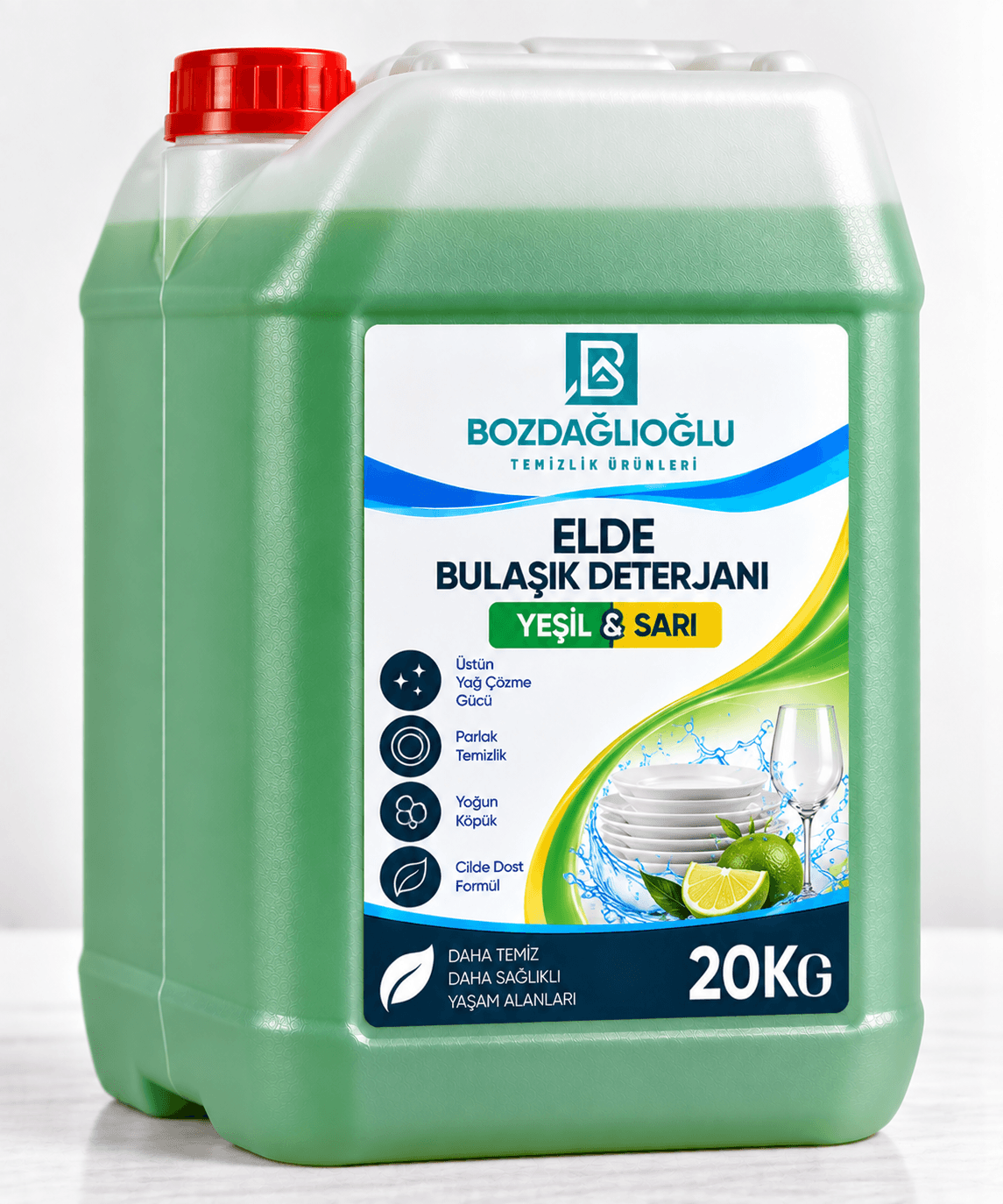 ELDE BULAŞIK DETERJANI YEŞİL&SARI