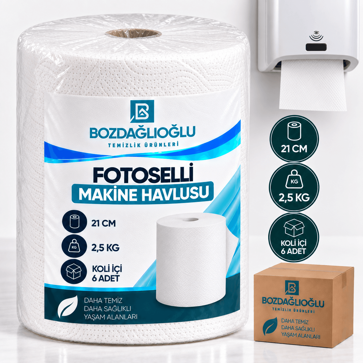 Zoka Fotoselli Makine Havlusu