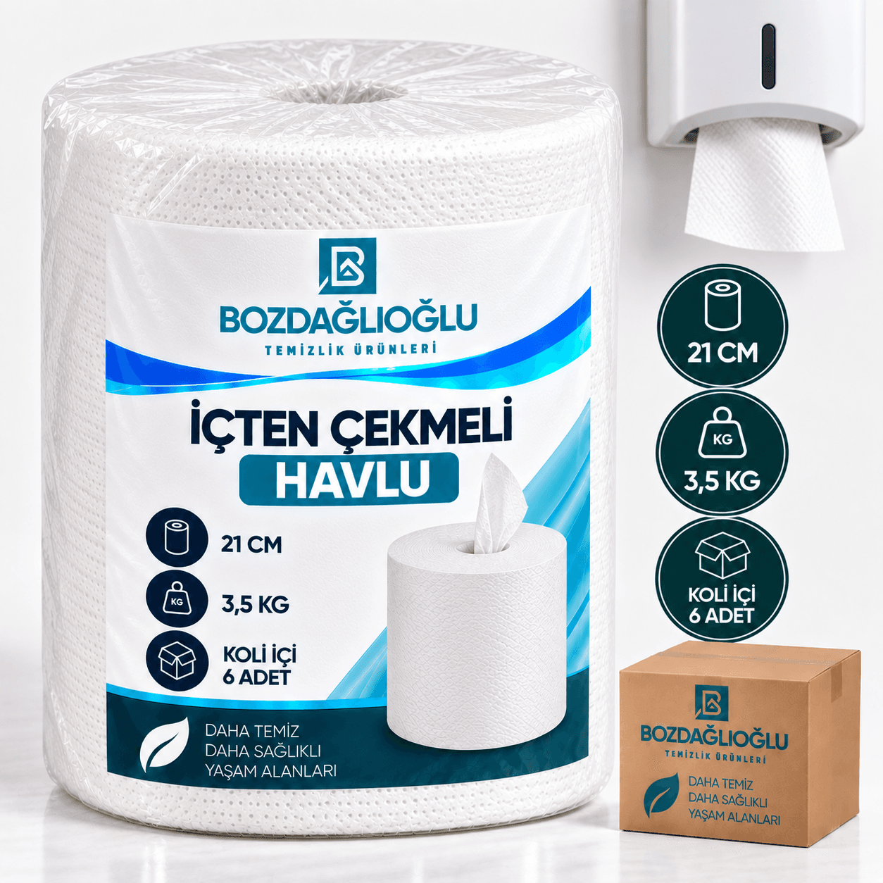 Class İçten Çekmeli Havlu