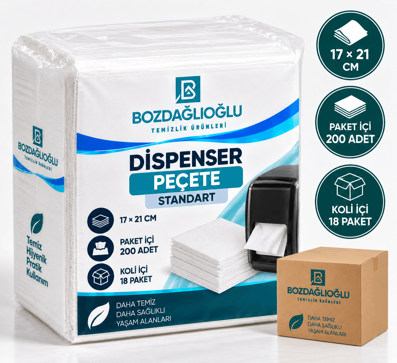 Class Dispenser Peçete Standart