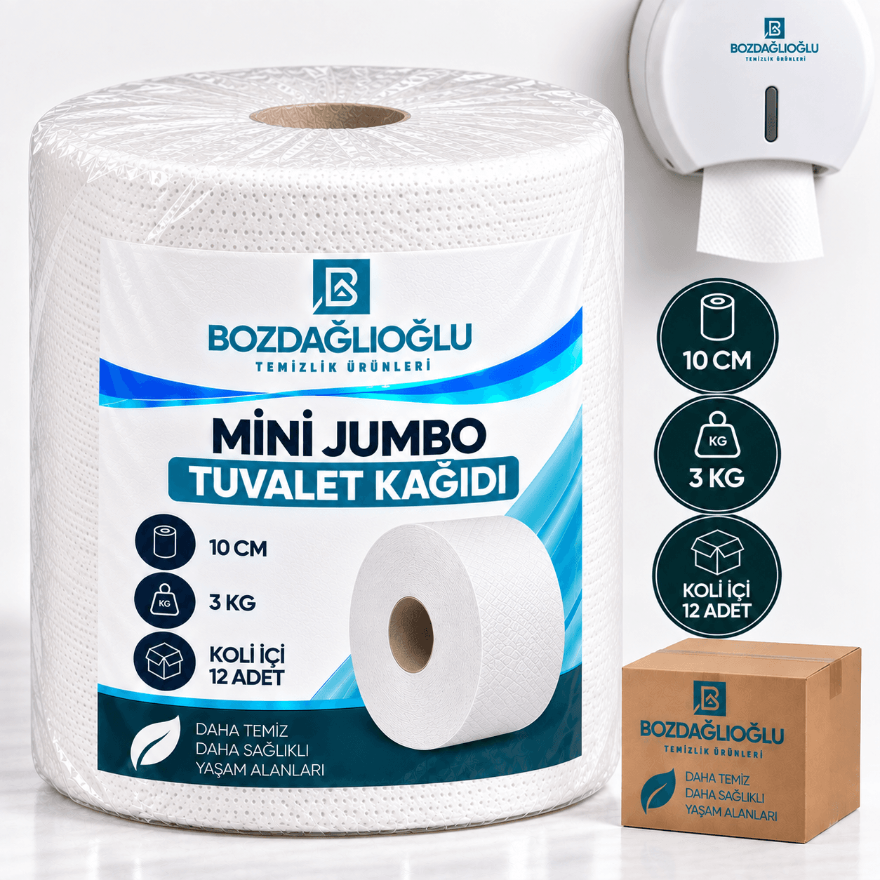 Malt Mini Jumbo Tuvalet Kağıdı