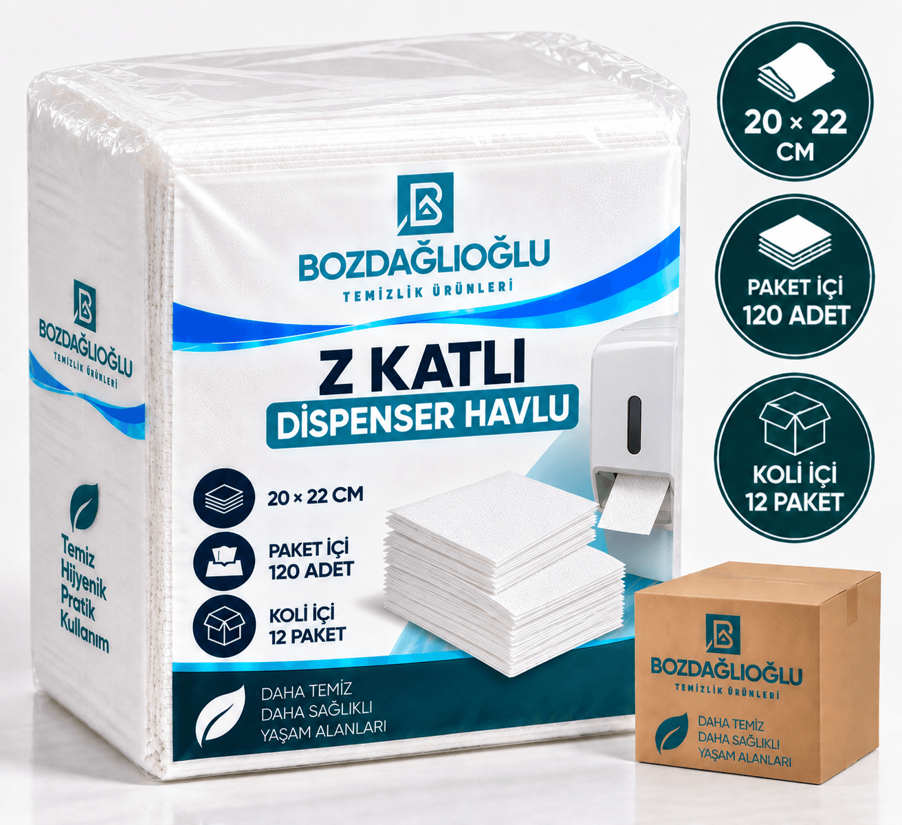 Malt Z Katlı Dispenser Havlu
