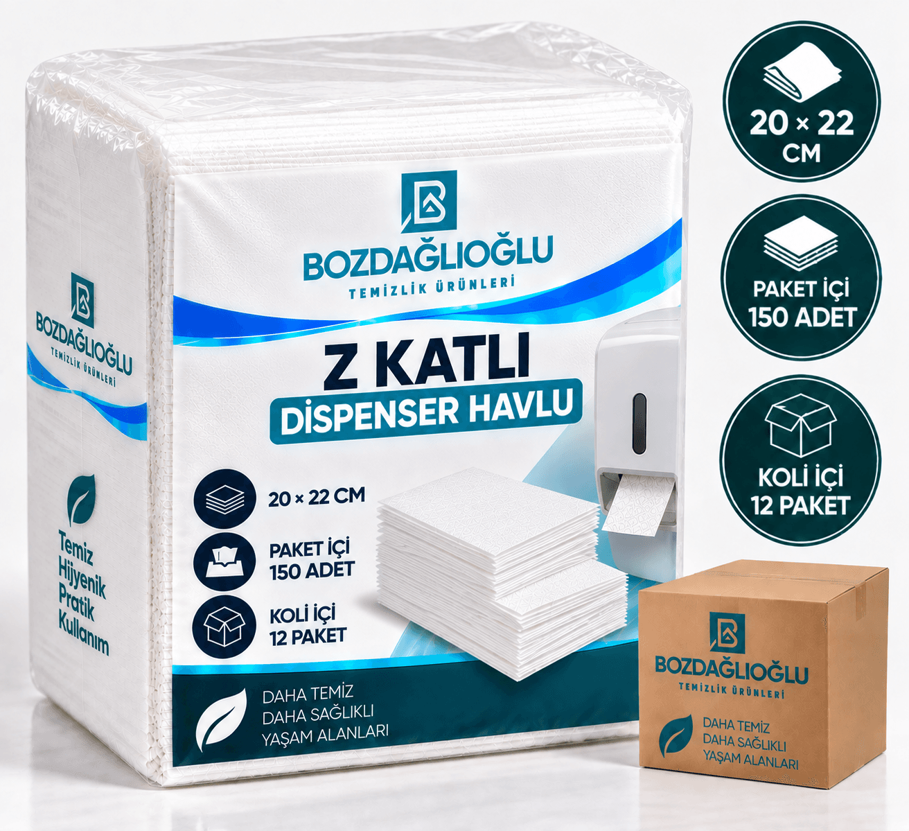 Class Z Katlı Dispenser Havlu