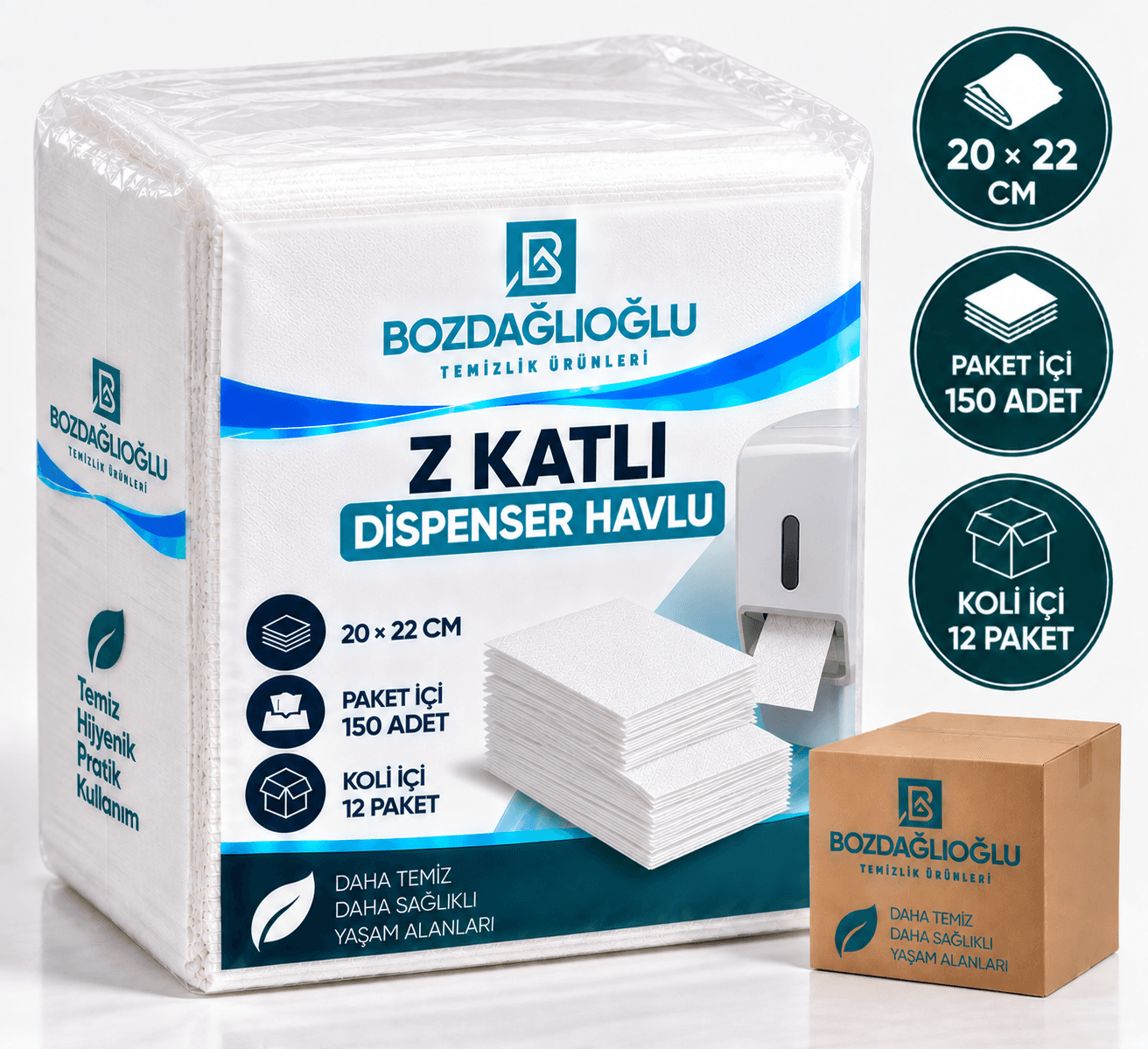Dodo Z Katlı Dispenser Havlu